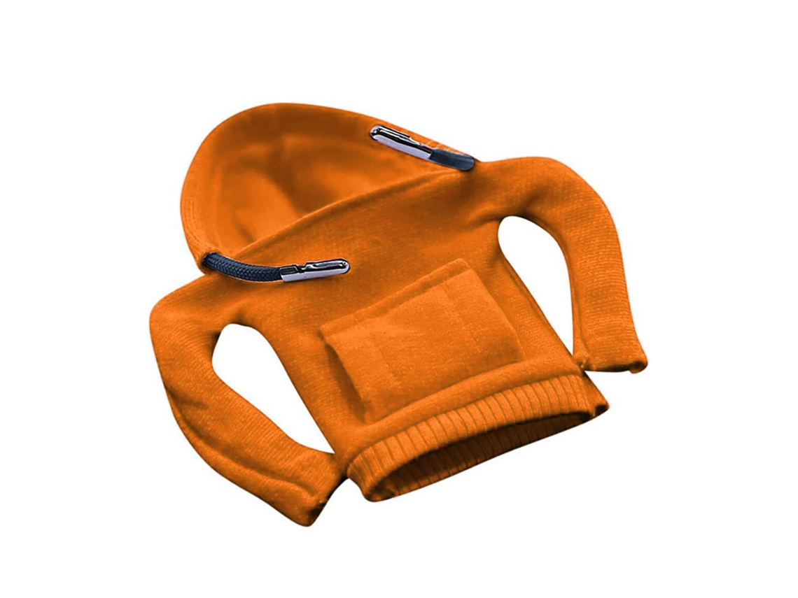 Capa de Marcha de Carro Estilo Moletom Laranja S/MARCA