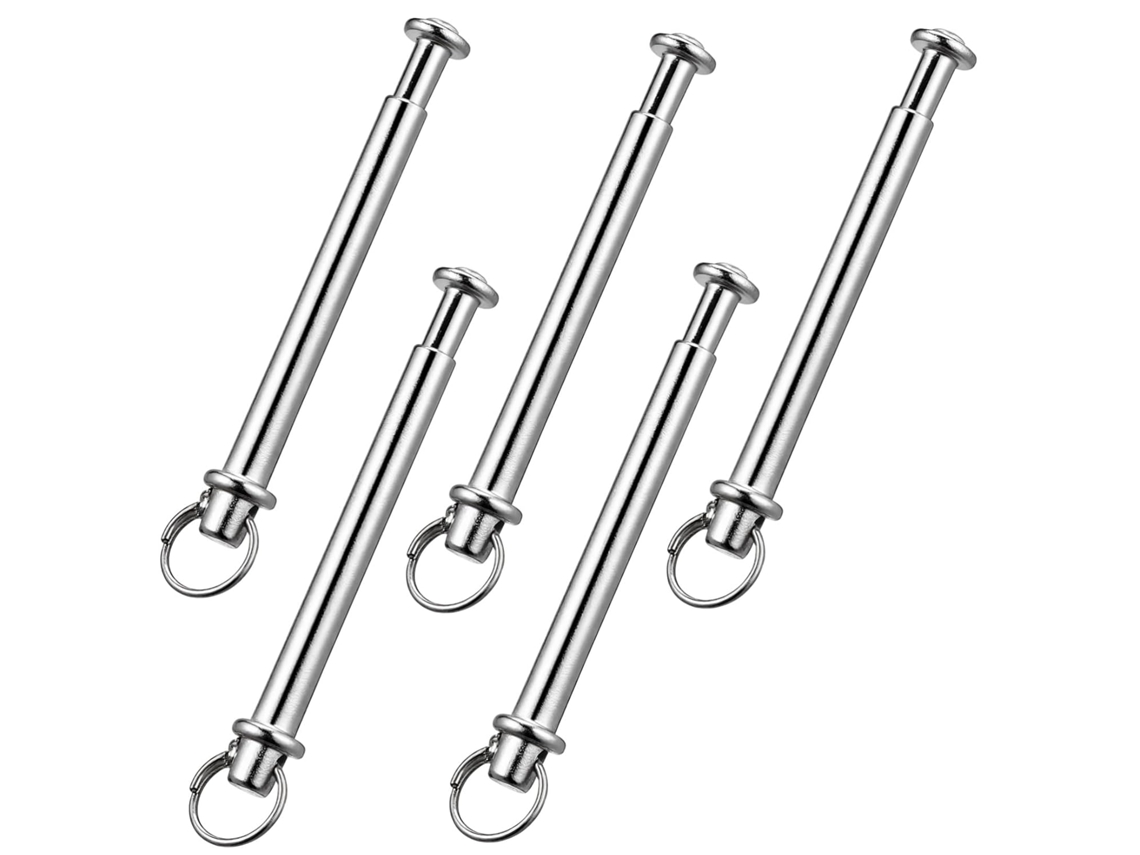 Kit De Reparo Para Ventilador Dobrável Com 15 Peças, Incluindo Rebites E Porcas, Acessórios Em Metal Prateado.
