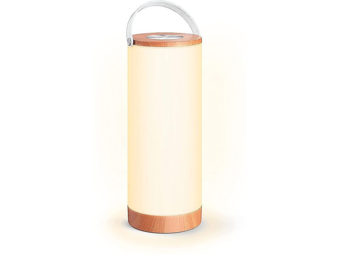 Lâmpada De Mesa Recarregável Led, Sem Fio Com Painel Táctil, Brilho Ajustável Para Casa E Exterior