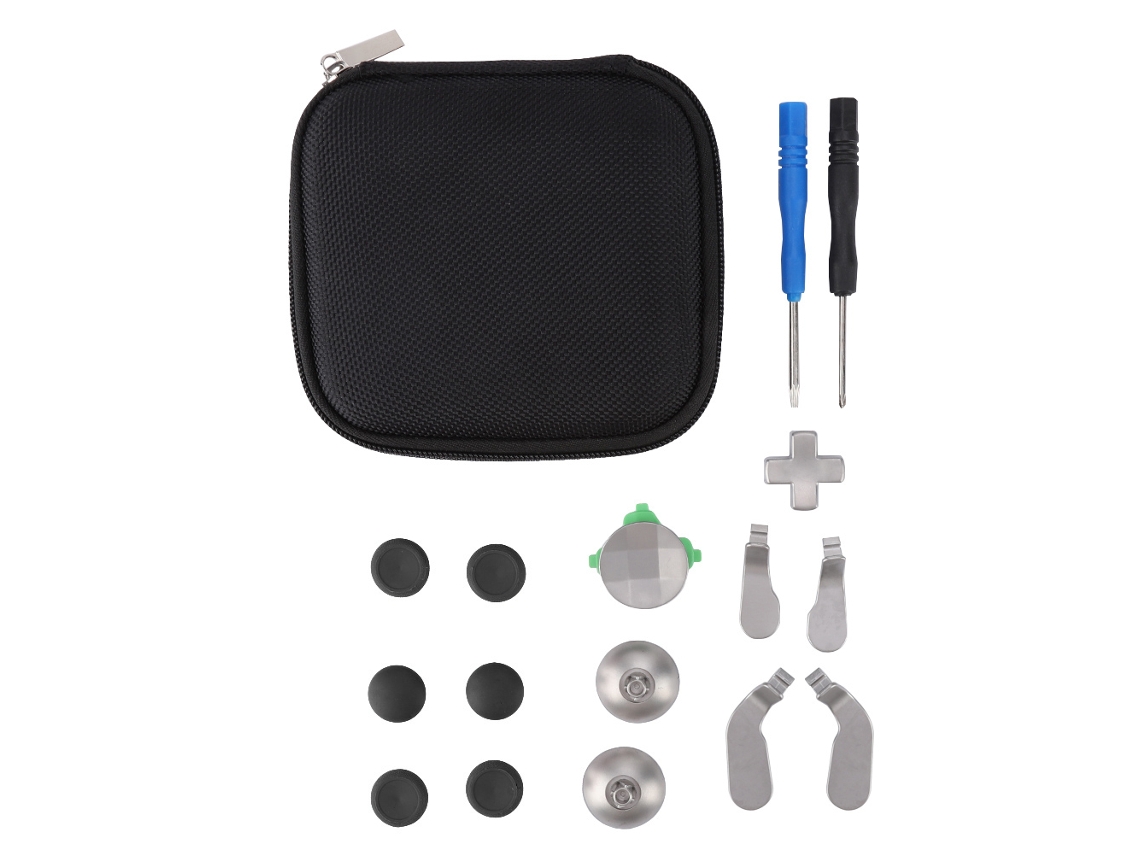 Kit De Botões De Manuseio Preto Para Xbox One Elite Ps4 Switch