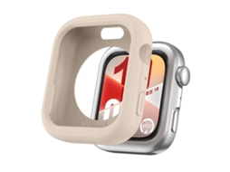 Capa Protetora De Silicone Para Huawei Watch Fit 4 Branco Marfim Csyy