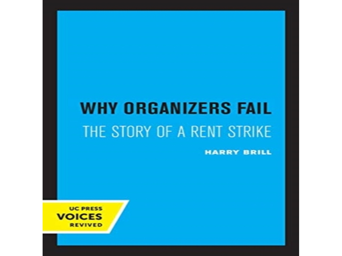 Livro Why Organizers Fail de Harry Brill (Inglês)