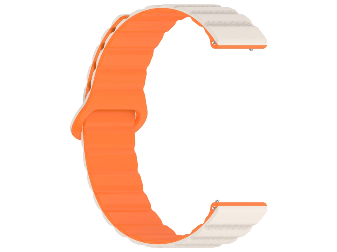 Pulseira de Silicone Universal com Fecho Magnético para Samsung, Huawei, Huami, Garmin 18/20/22mm CHABERLU