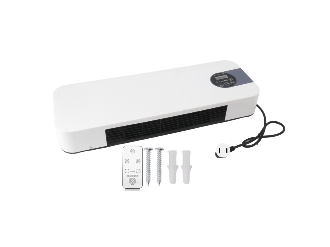 Laxiscreed Aquecedor-ventilador Dual Para Grandes Banheiros, Económico, Com Painel Táctil, Instalação Na Parede Ou Mesa