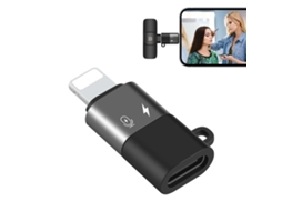 Adaptador Otg De Type-c Para 8 Pin Conversor Preto