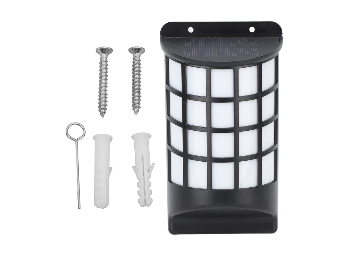 Lâmpada Solar de Parede Ip65 3000lm Sensor S/MARCA