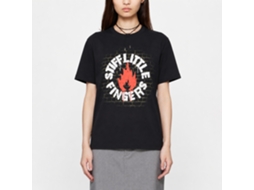 Stiff Little Fingers Wall T-shirt Classic Unisex Adults Size:s