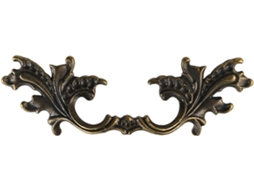 Puxador Retrô Para Gaveta, Em Liga De Zinco, Estilo Vintage, Fácil De Instalar, Para Cozinha, Quarto E Cômoda, 16, 4cm