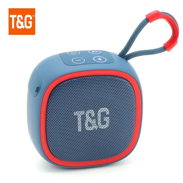 (azul) Mini Alto-falante Bluetooth Sem Fio Potente Tg Tg659