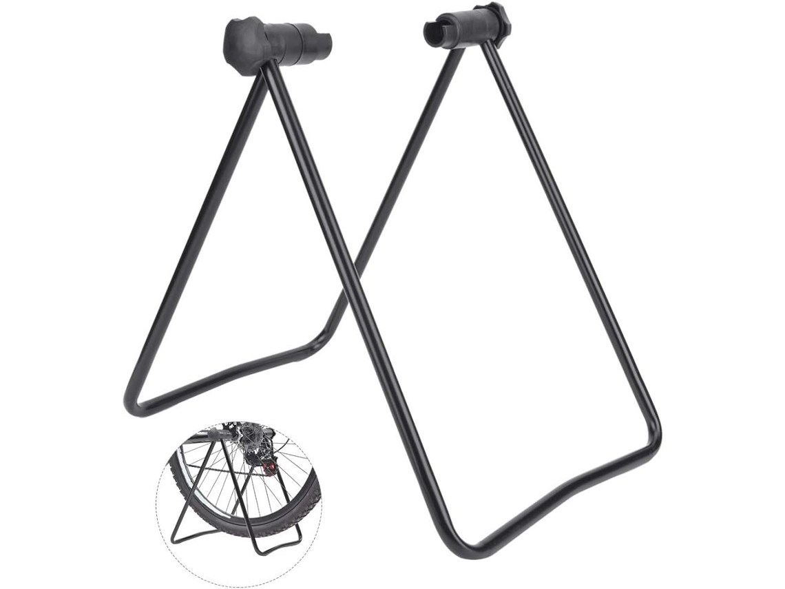 Blanc 27,5 Fourches Downhill Vélo Roue Boucle Removedor Suporte Tubo Noir em Acier Mince de Forme SFUSHOS