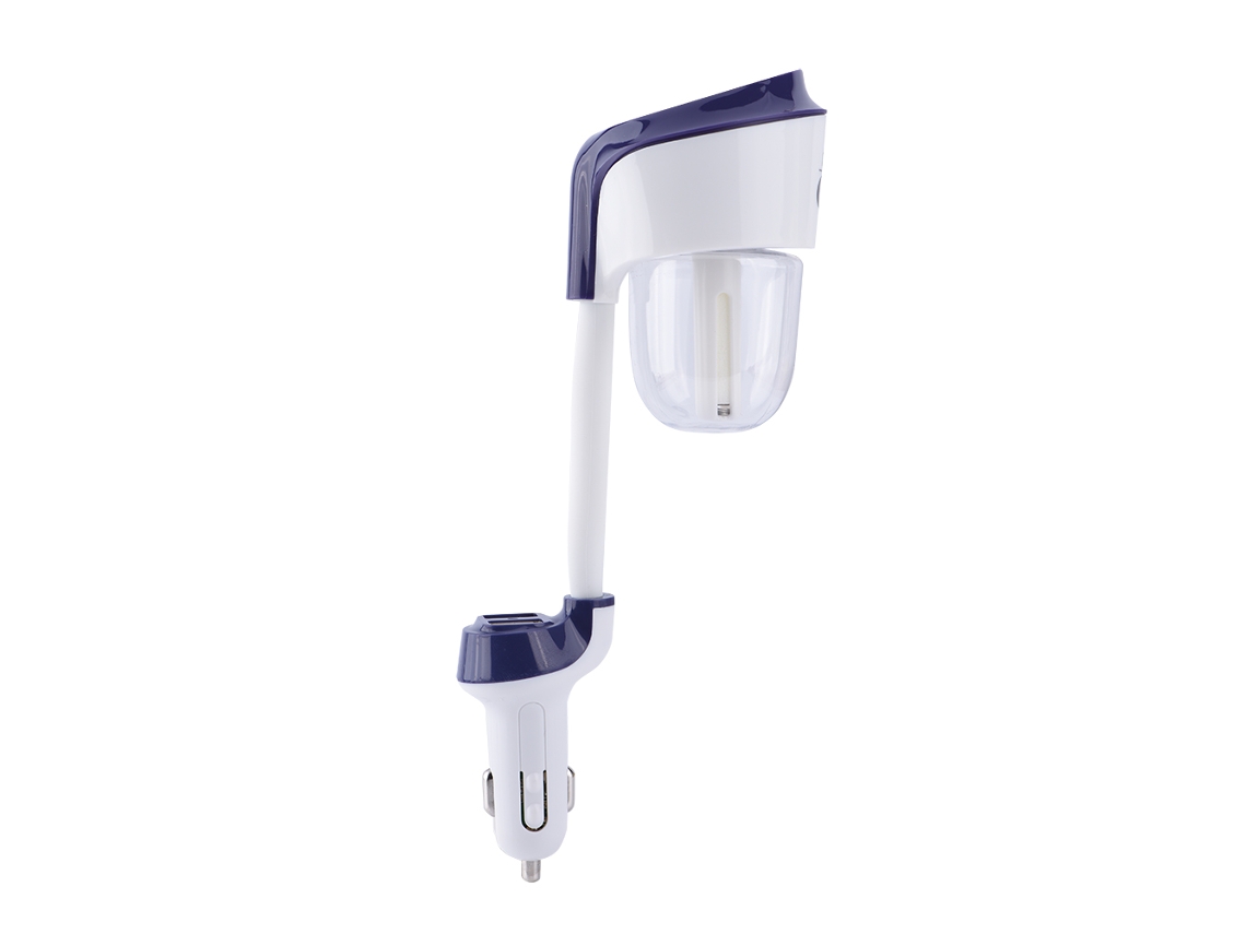 Carregador Usb Duplo Umidificador Purificador De Ar