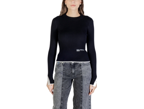 Camisola De Mulher Karl Lagerfeld Jeans Knitwear Klj Mock Preto (m)