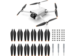 24 Hélices Mini 3 Pro Pc, Compatível Com Drone, Pretas Brilvibera