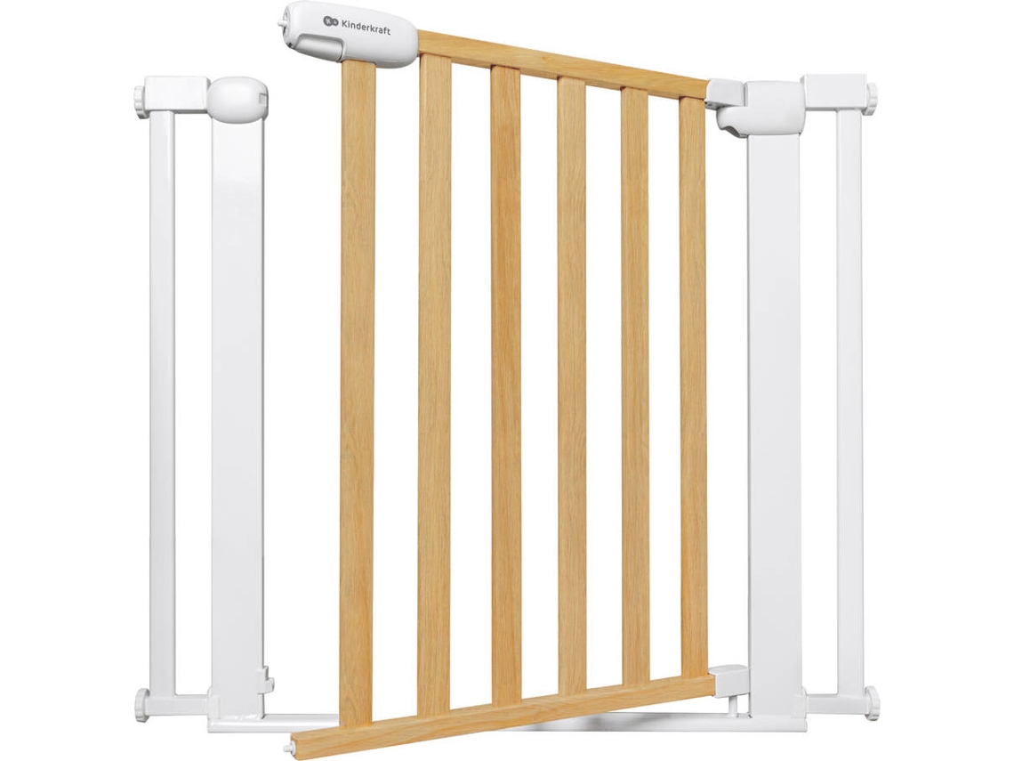 Barreira de Segurança Kinderkraft LOCK & GO com Flat Step, Fecho Automático e Largura Ajustável 75-103 cm