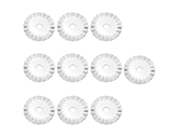 Lâminas de Cortador Rotativo YURU 45mm Pinking para Couro Tecido Papel