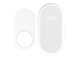 Campainha Sem Fio Com 2 Receptores, Alcance De 300 M, Campainha Externa Sem Fio À Prova Dágua. Brilvibera