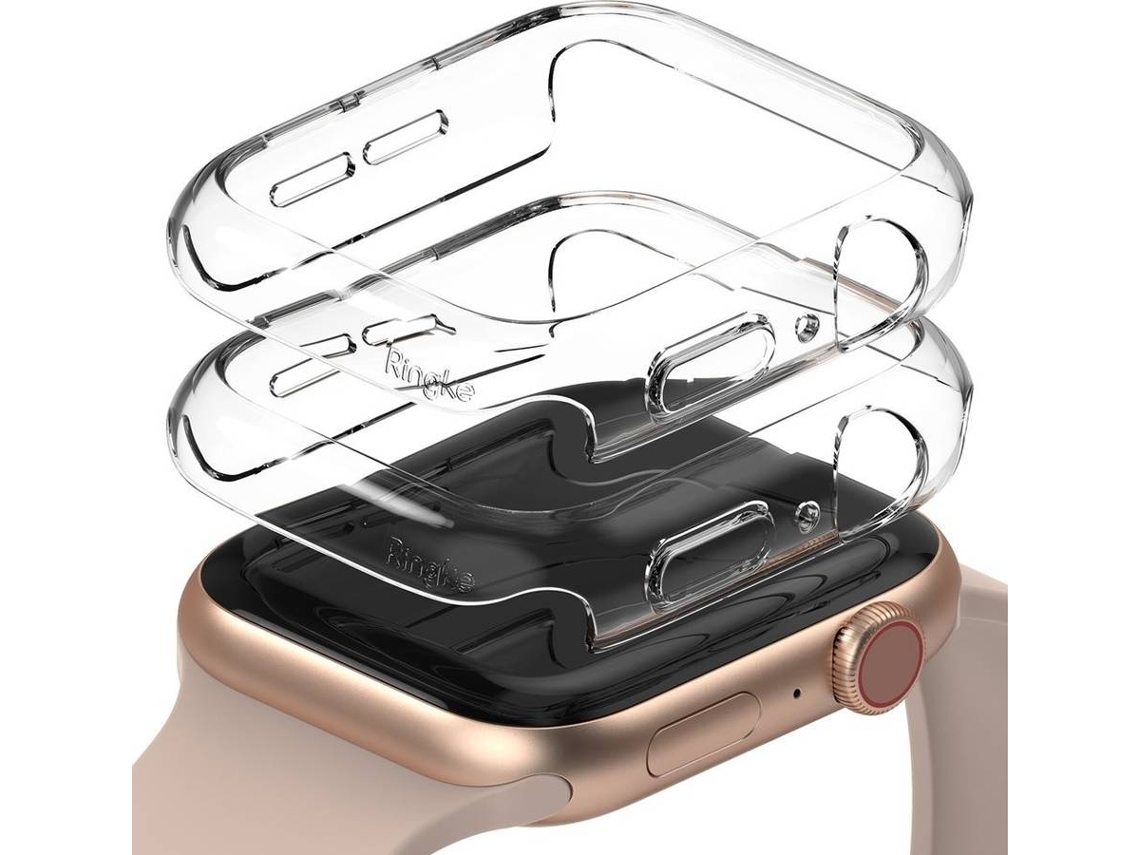 Capa Apple Watch Series 6/5/4/Se 40 mm RINGKE (Transparente)