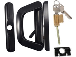 1 Conjunto De Fechadura Privacidade Com Chave Para Porta Correr Em Liga Zinco, Ideal Para Varandas E Com Fácil