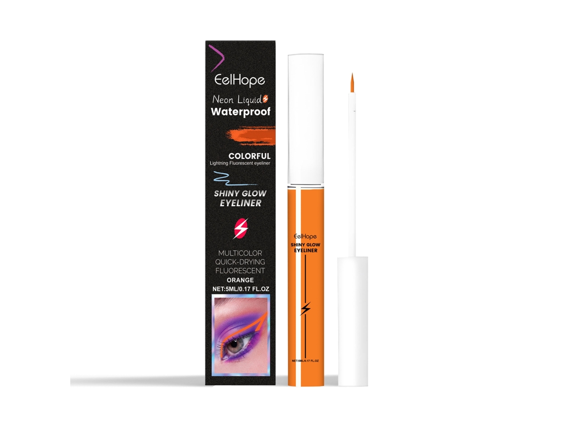 Linha Olhos Fluorescente Laranja para um Visual Marcante e Moderno LAXISCREED