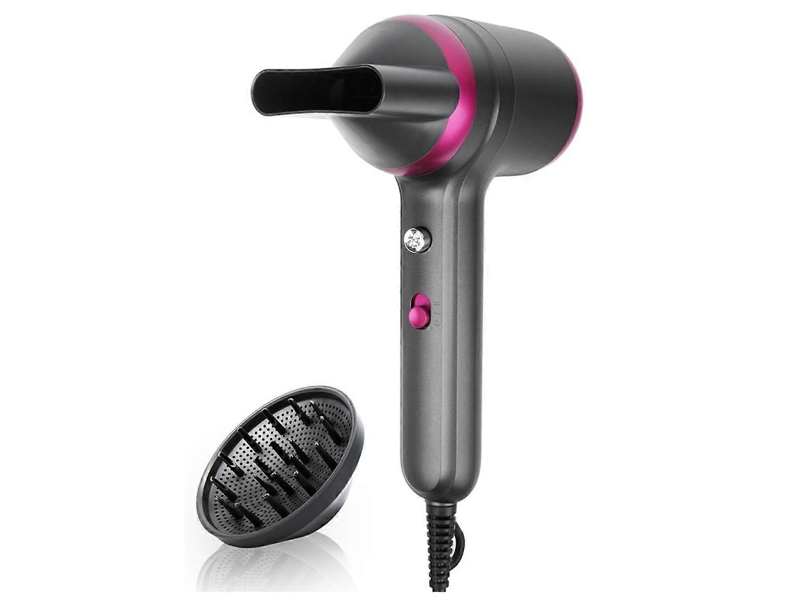 Secador De Cabelo Com Difusor, 200 Milhões De Íons, 1800 W, Secagem Rápida, Para Mulheres, 4 Cores, Grosso Ly Ebike
