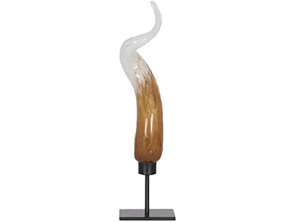 Peça Decorativa DKD HOME DECOR Crystal Metal (12x7x47 cm)
