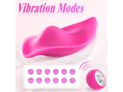 Vibrador De Cuecas Wearable Para Mulheres E Casais – Estimulador Clitoriano Com Controlo Remoto E 12 Modos De Vibração