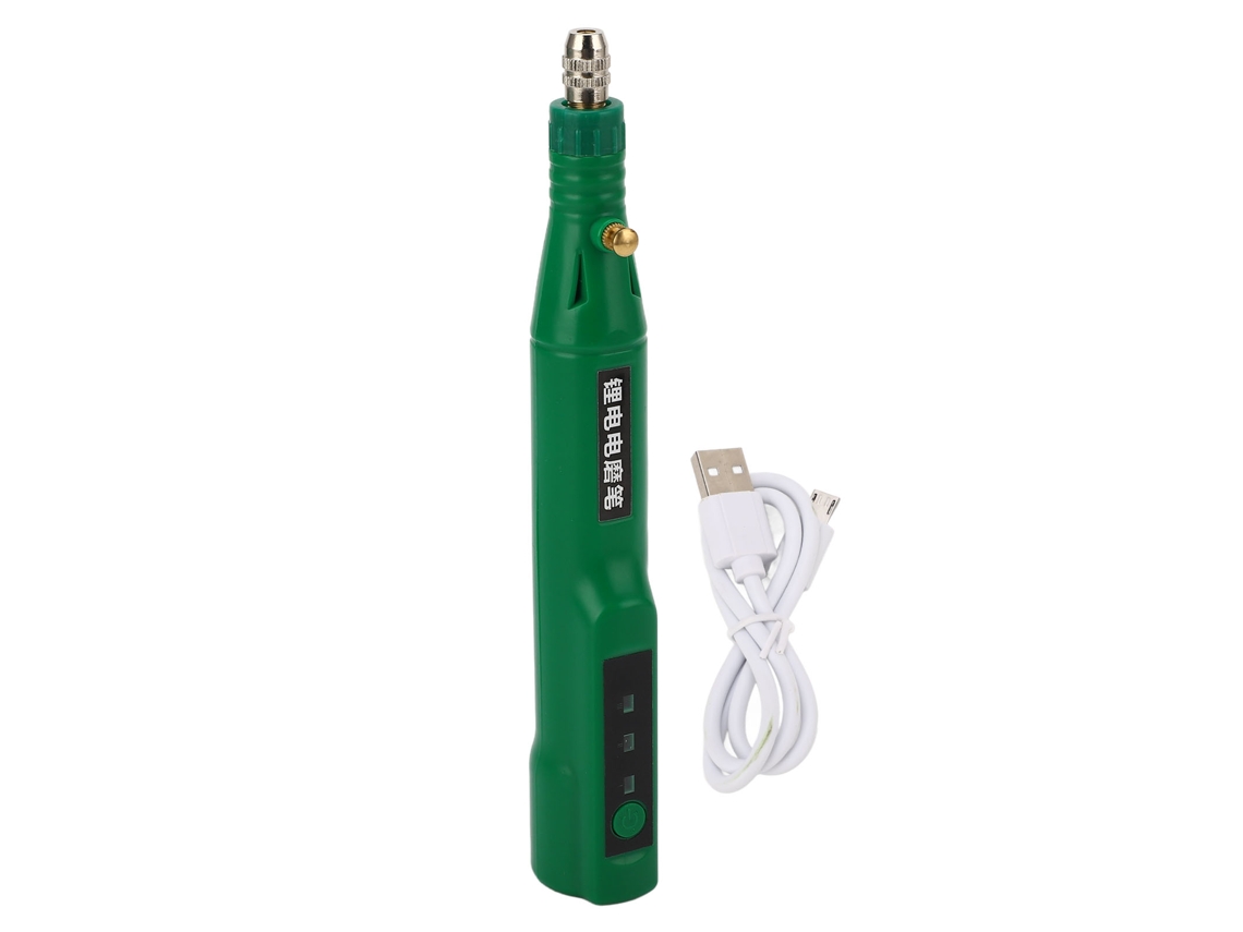 Caneta de Gravura Elétrica YURU, Recarregável, 30W, Portátil, Polimento, Rebufagem, 6000-15000rpm, 5V S/MARCA