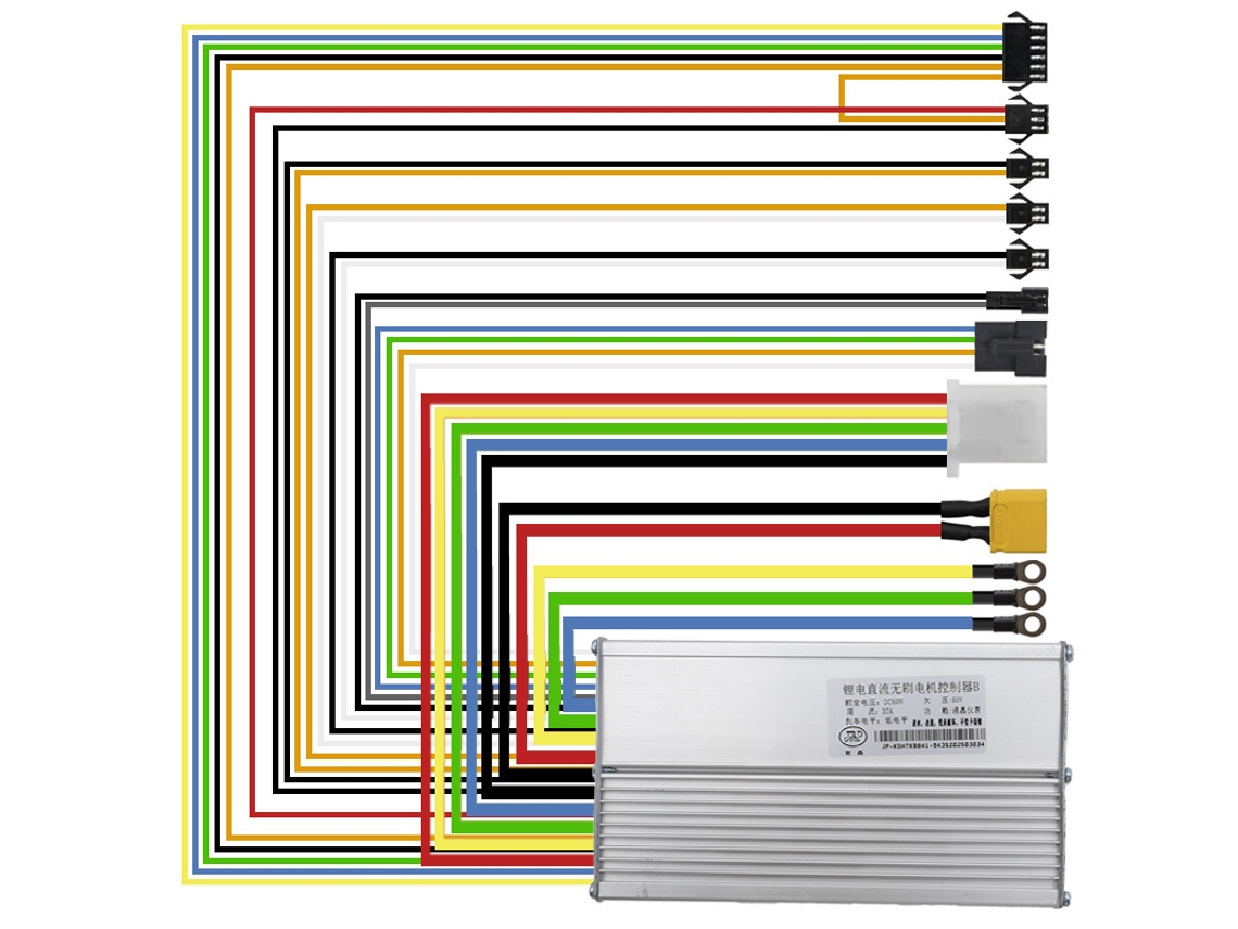 Controlador Jp 60v 37a – Motor Duplo