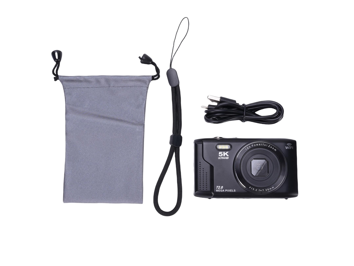 2026 câmera Digital Retro 72mp 5k Uhd para Fotografia e Vlog de Viagens