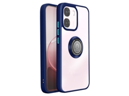 Capa Para Oppo A6 / A6x Com Anel Magnético Acabamento Mate