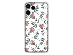 Capa Tumundosmartphone De Silicone À Prova De Choque Para Nothing Phone 3a Lite 5g Com Estampa Floral 01 Desenho
