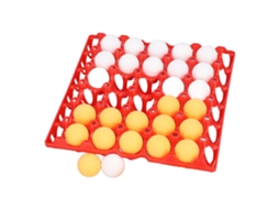 Primerox jogo de Mesa Bola Saltitante Interativo Alivio Estresse Reuniões Familiares Plástico Vermelho