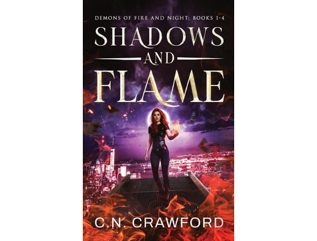 Livro Shadows amp Flame Books 1-4 de C N Crawford (Inglês - Capa Dura)