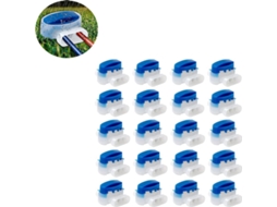 Conector Cabo 3 Vias Gel Impermeável 20un, Para Reparar E Prolongar Fios Cortador Robô E Instalações Elétricas.