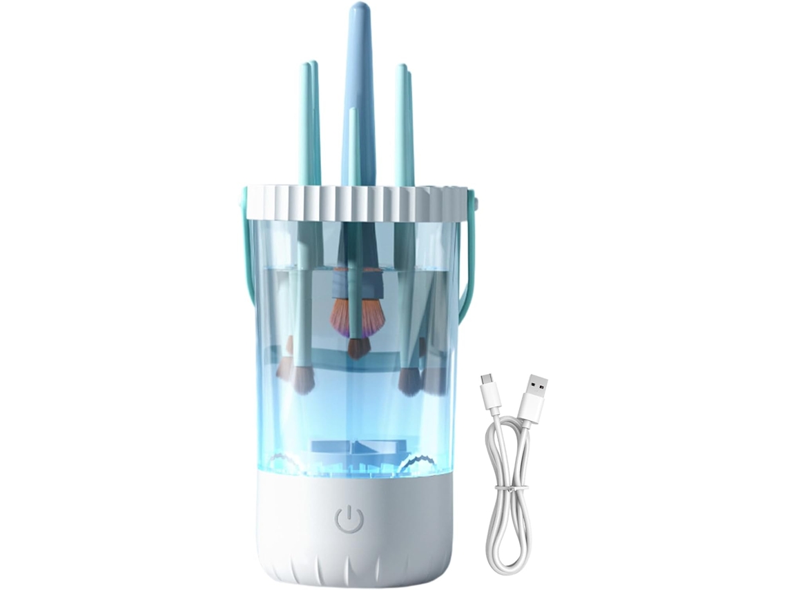 Limpador De Escovas Portátil Com Carregamento Usb Automático