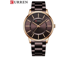 Relógio Masculino Casual MDUG com Pulseira de Aço e Calendário