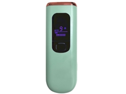 Depiladora Luz Pulsada YIZHOOD Ai007 Handheld Corpo Rosto Lady Shaver Fashional Barbeador Elétrico Senhora Verde