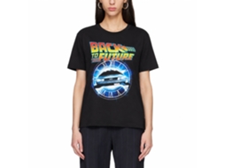 Rockinstone Back To The Future Movie Out Of Time Black Adult T-shirt Size:xxl