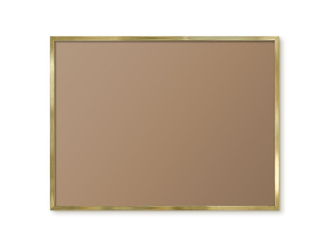 Magnetic Board Light Burgundy For The Living Room Espelharte (80x60 Cm)