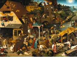 Quebra Cabeça Grafika Brueghel Pieter Os Provérbios Holandeses 2000 Peças