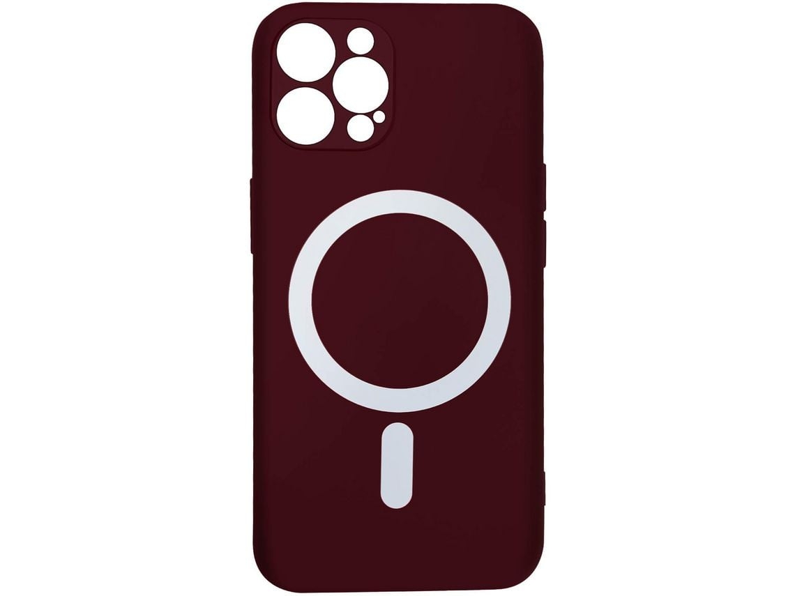 Capa Magsafe Soft Touch Bordas Elevadas Para Yemaesre Vermelho