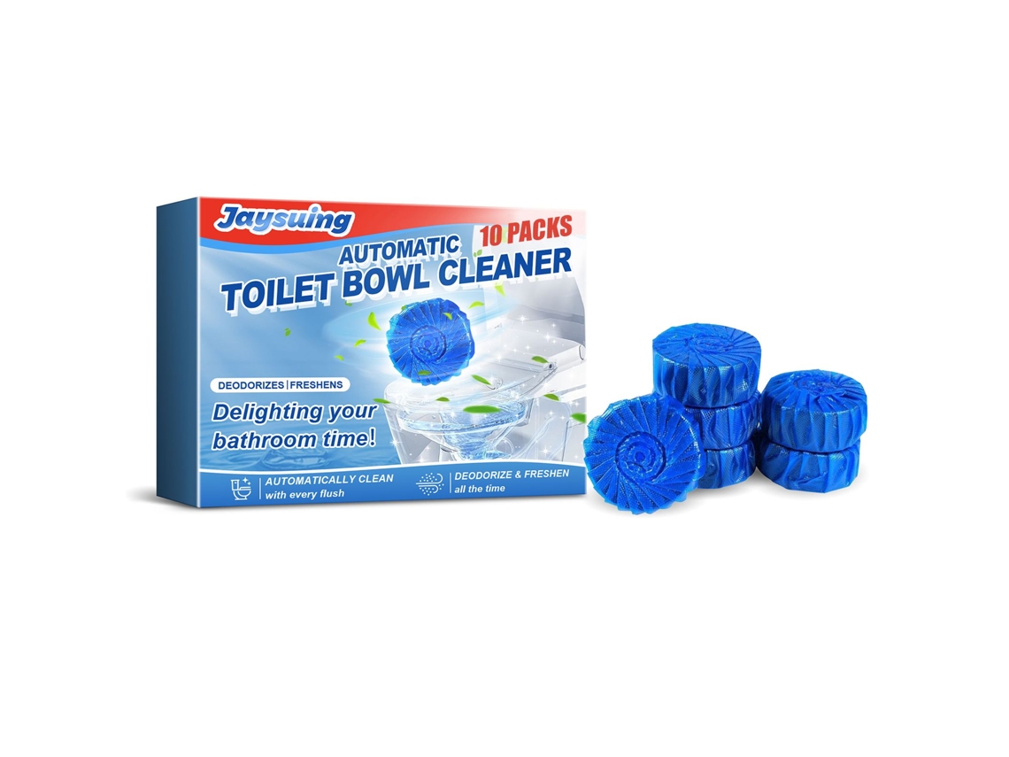 Limpeza de Toalete Bolha Azul