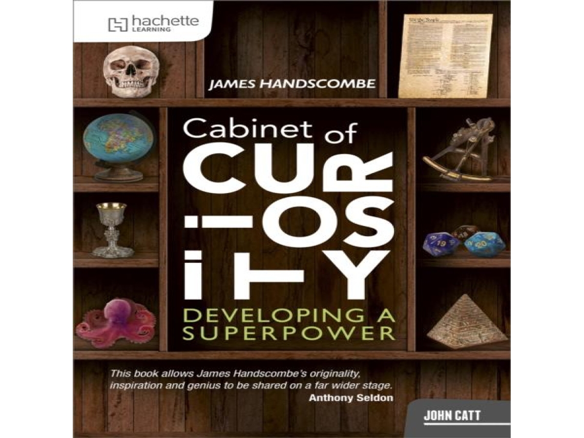 Livro Cabinet of Curiosity de James Handscombe (Inglês)