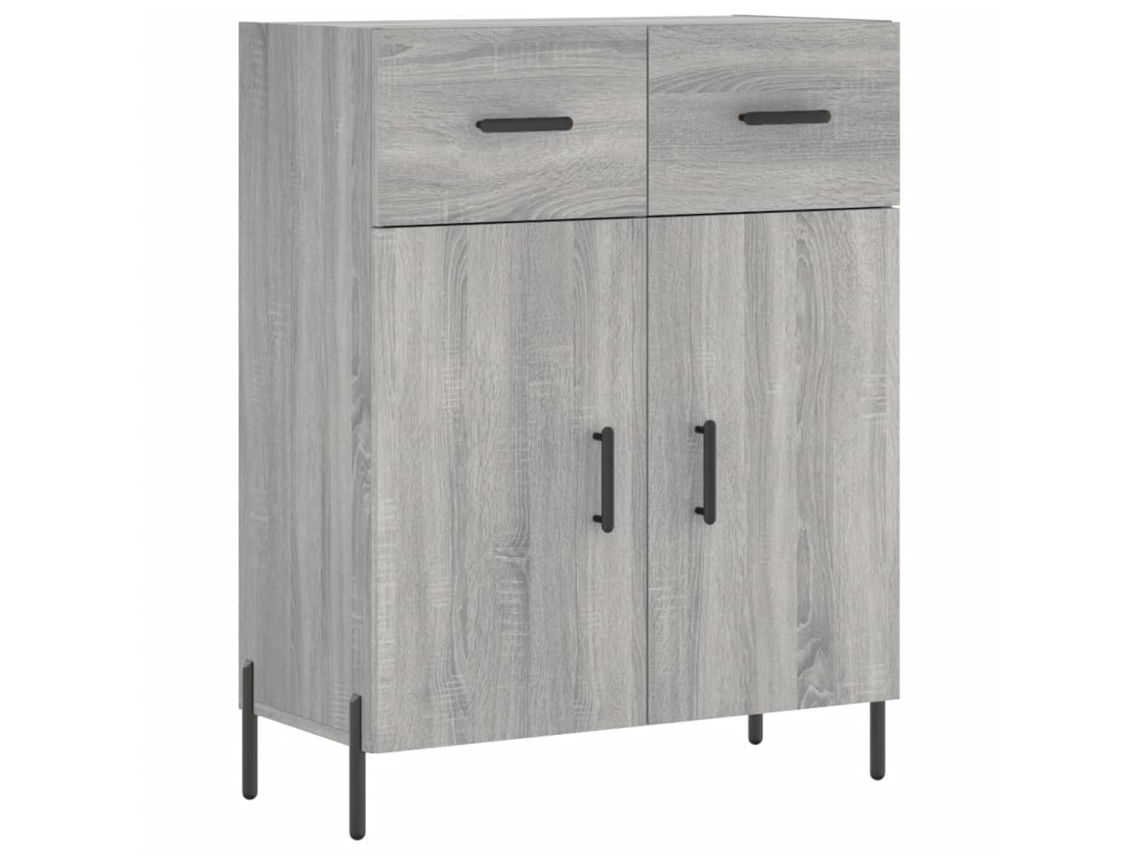 Aparador 69,5x34x90 cm Derivados de Madeira Cinzento Sonoma MAISON EXCLUSIVE