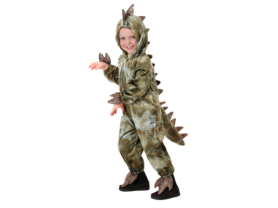 Macacão Cosplay de Halloween Jurássico Fofo Tiranossauro Rexm