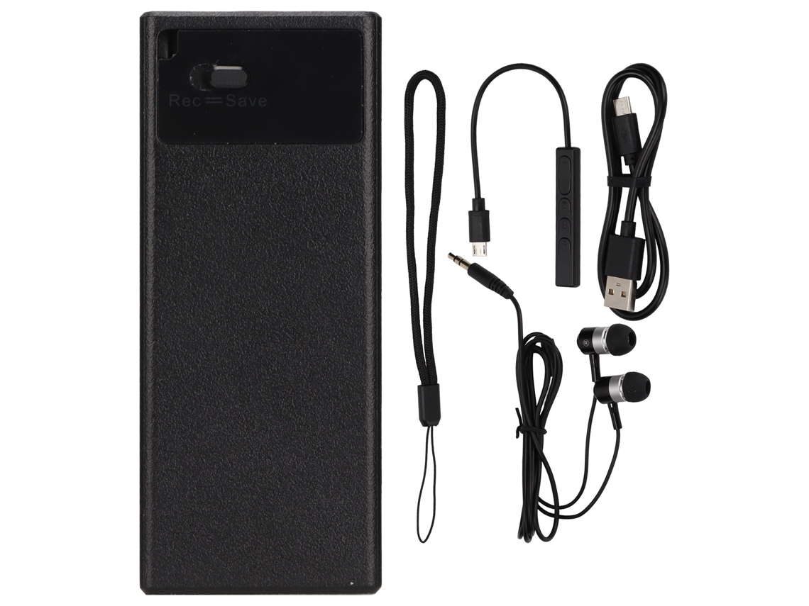 Gravador de Voz Digital 32gb Portátil LAXISCREED