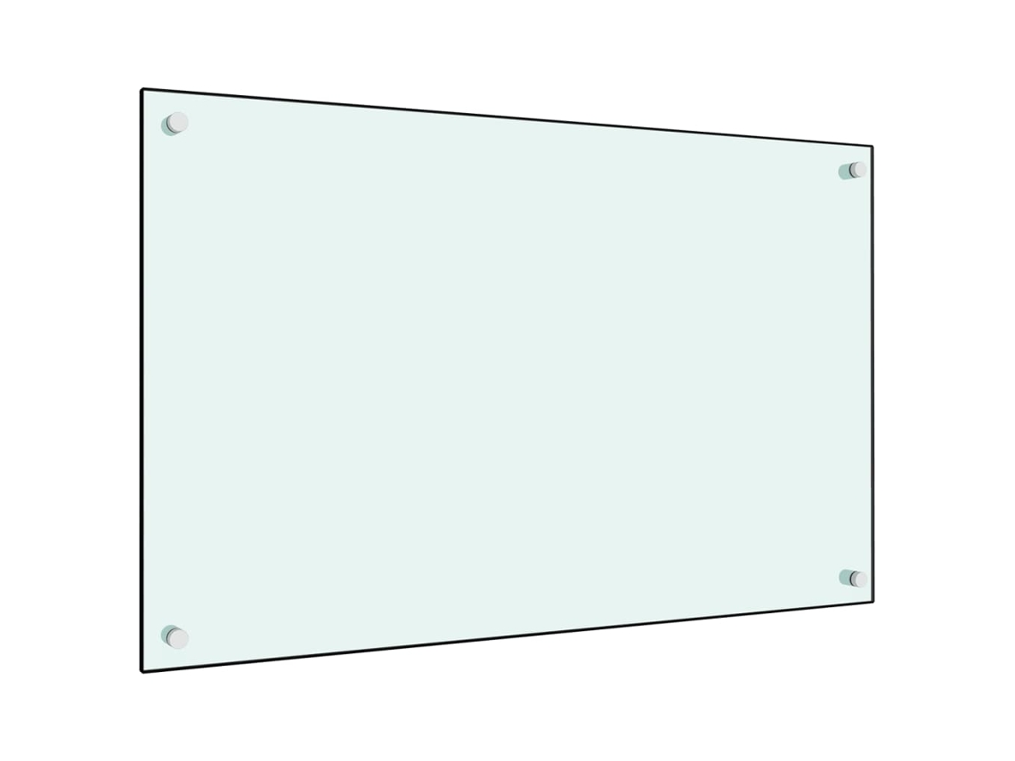 Kitchen Backsplash, Kitchen Backsplashes Vidaxl Branco Vidro (80 X 50 X 0.6 Cm)