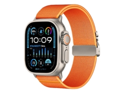 Bracelete Apple Watch Nylon Elástico com Fecho Paraquedas XIAOMOYU
