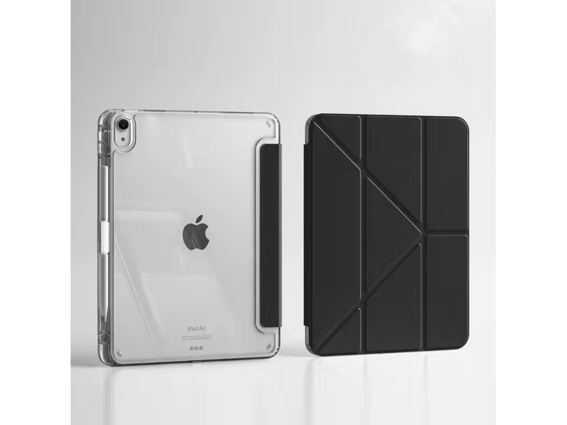 Capa Ipad 11ª Geração A16 2025 Preto Capa Preta Fina, Dobradiça Y3, Resistente A Impactos E Anti Dobramento. Sfushos