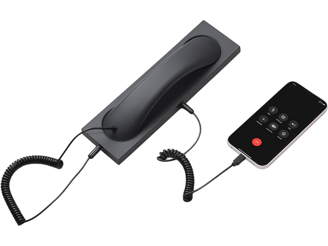 Fone De Ouvido Fixo Para Celular Com Cabo Tipo C